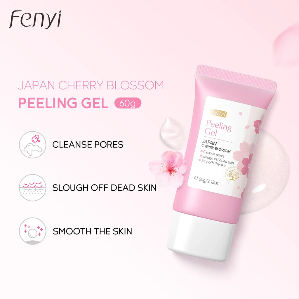 Sakura Facial Scrub 🌸 Deep clean. Instant glow. ✨