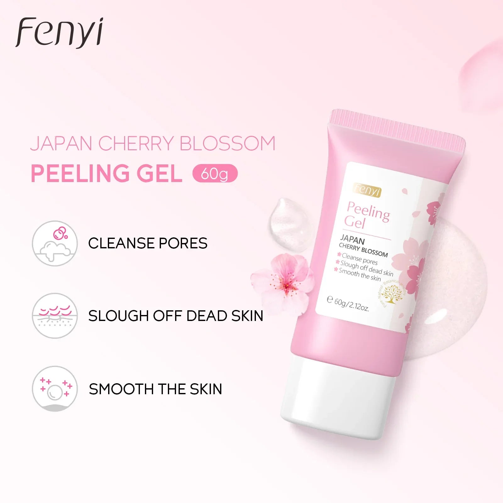 Sakura Facial Scrub 🌸 Deep clean. Instant glow. ✨