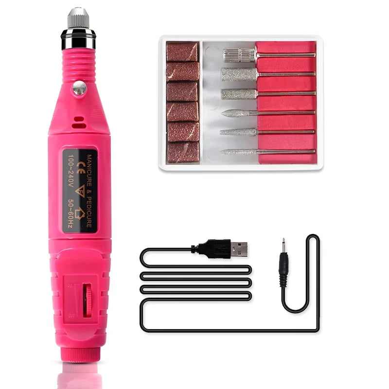 💅 Complete Pro Gel Nail Kit UV Lamp • Nail Drill • Gel Polish • Base & Top Coat Everything for perfect nails. One box. ✨