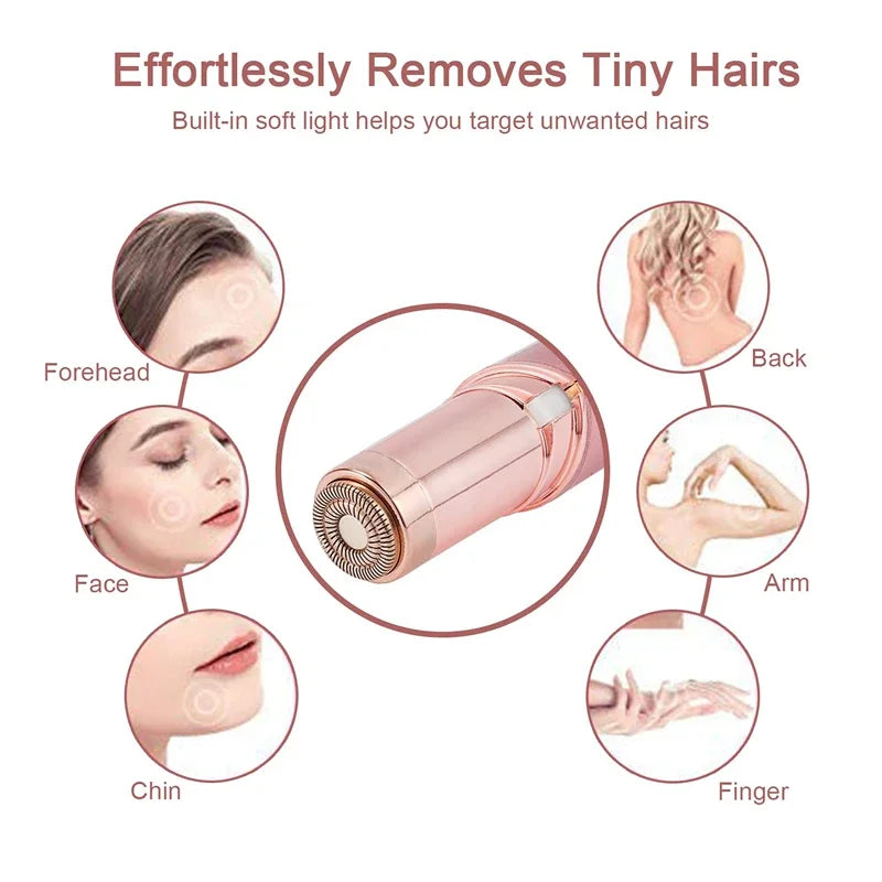 Lipstick Face Hair Remover 💄 Painless. Pocket-size. Perfect. ✨