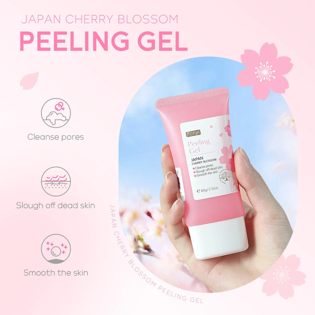 Sakura Facial Scrub 🌸 Deep clean. Instant glow. ✨