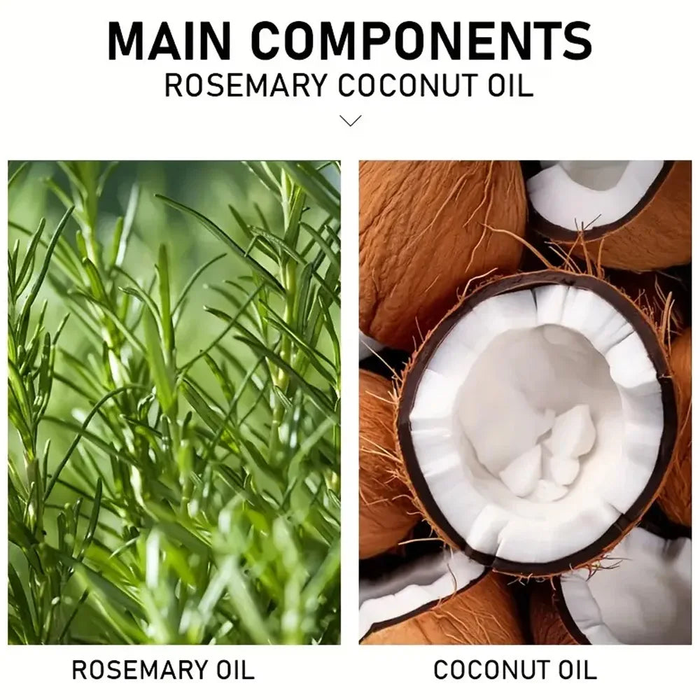 Rosemary Hair Growth Oil 🌿 Stop hair loss. Start growing. ✨