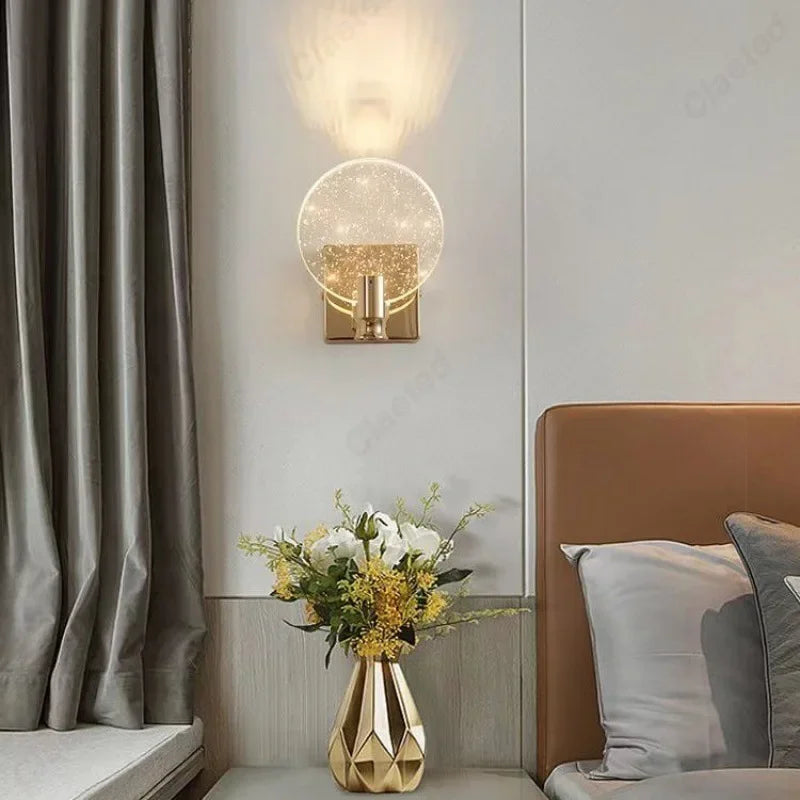 Crystal LED Wall Lamp 💡 Instant luxury. Any room. ✨