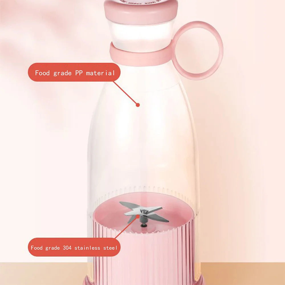 Portable USB Blender Bottle 🍓 Fresh juice anywhere. Zero effort. ✨