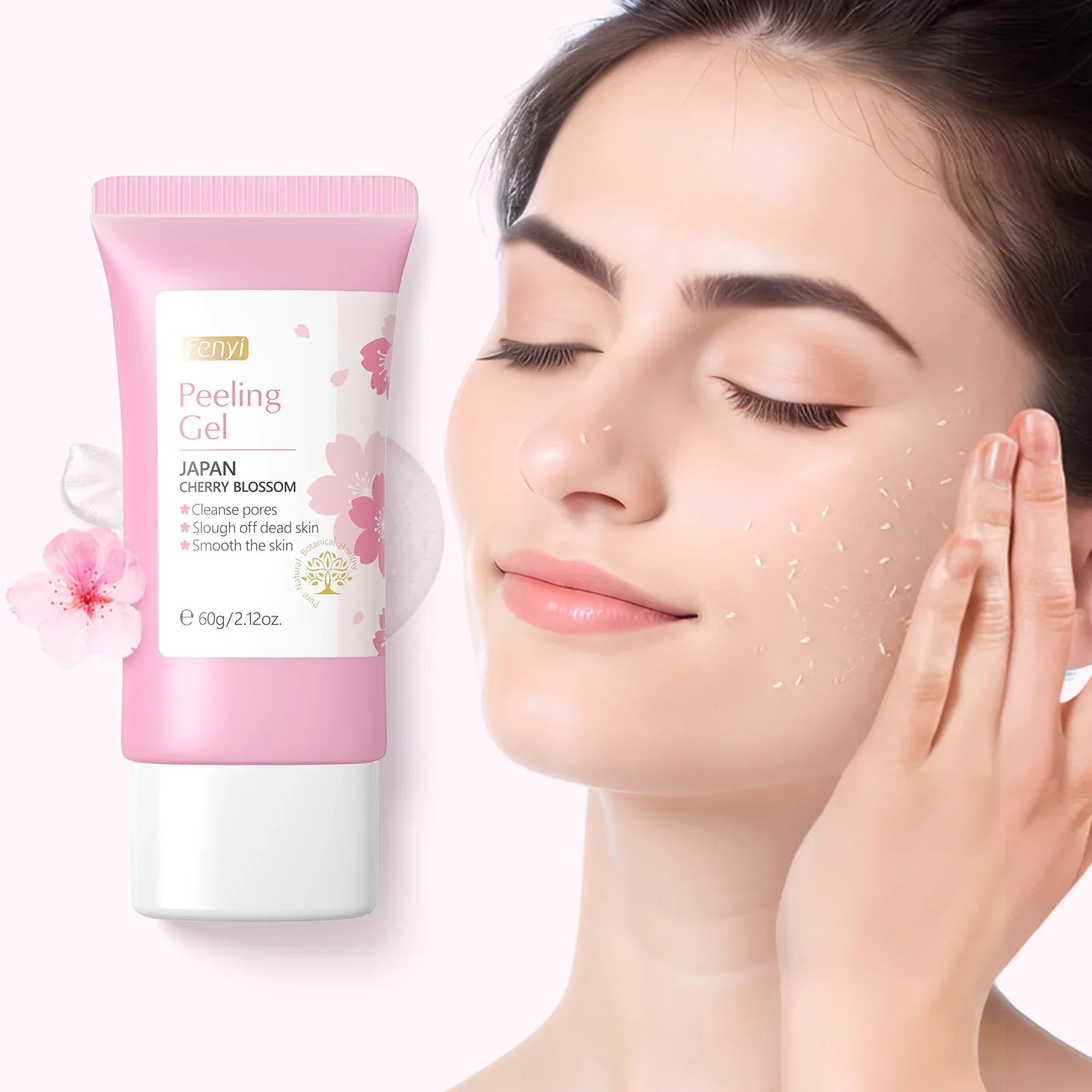 Sakura Facial Scrub 🌸 Deep clean. Instant glow. ✨