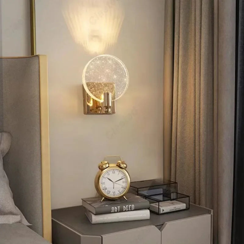 Crystal LED Wall Lamp 💡 Instant luxury. Any room. ✨