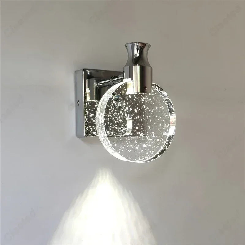 Crystal LED Wall Lamp 💡 Instant luxury. Any room. ✨