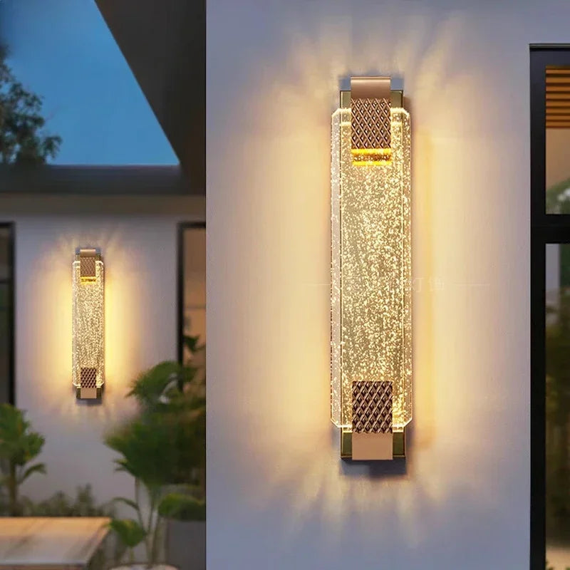 Spain Crystal Modern LED Bubble Wall Lamp 110-220V