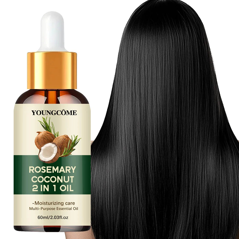 Rosemary Hair Growth Oil 🌿 Stop hair loss. Start growing. ✨