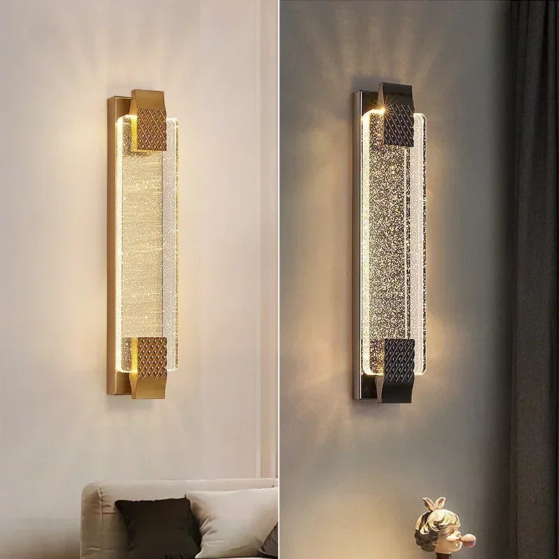 Spain Crystal Modern LED Bubble Wall Lamp 110-220V
