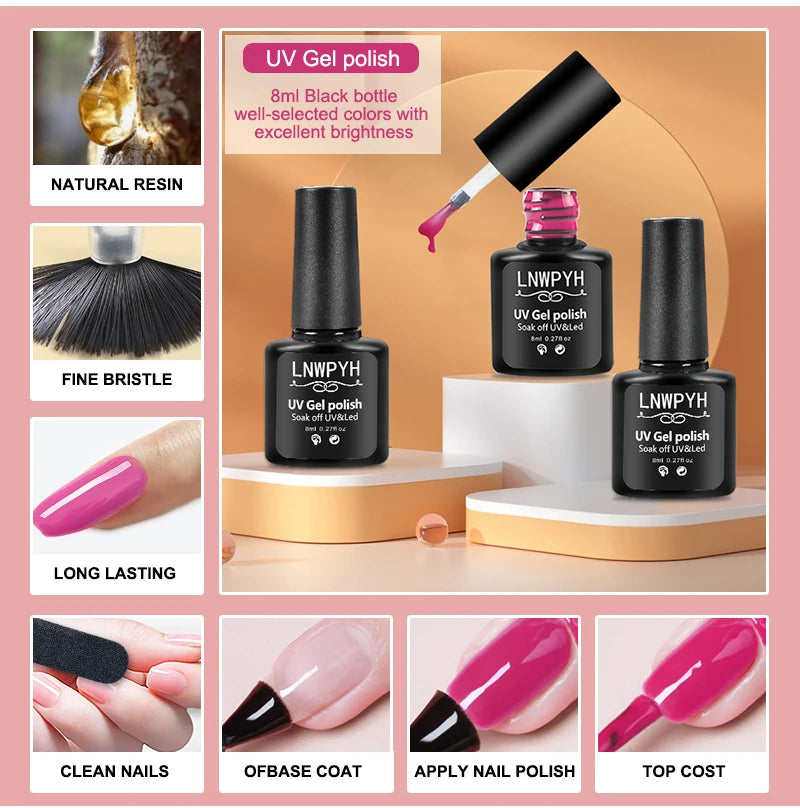 💅 Complete Pro Gel Nail Kit UV Lamp • Nail Drill • Gel Polish • Base & Top Coat Everything for perfect nails. One box. ✨