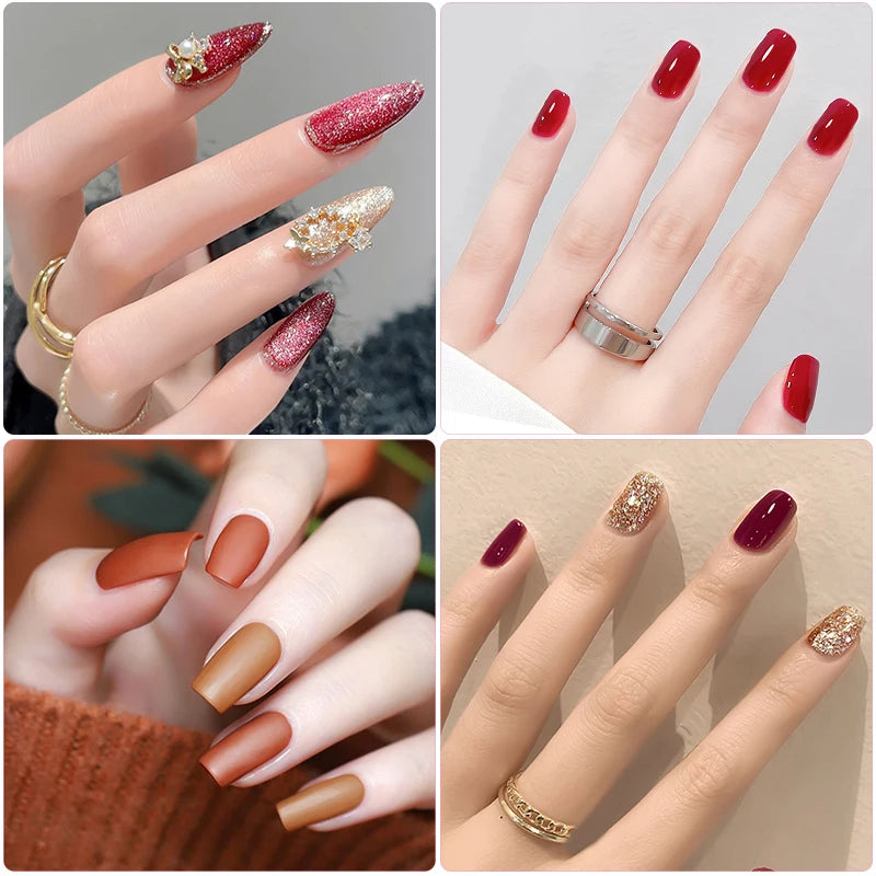 26 Gel Nail Colors + Base & Top Coat 💅 Salon nails. Done at home. ✨