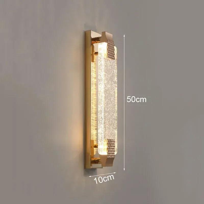 Spain Crystal Modern LED Bubble Wall Lamp 110-220V