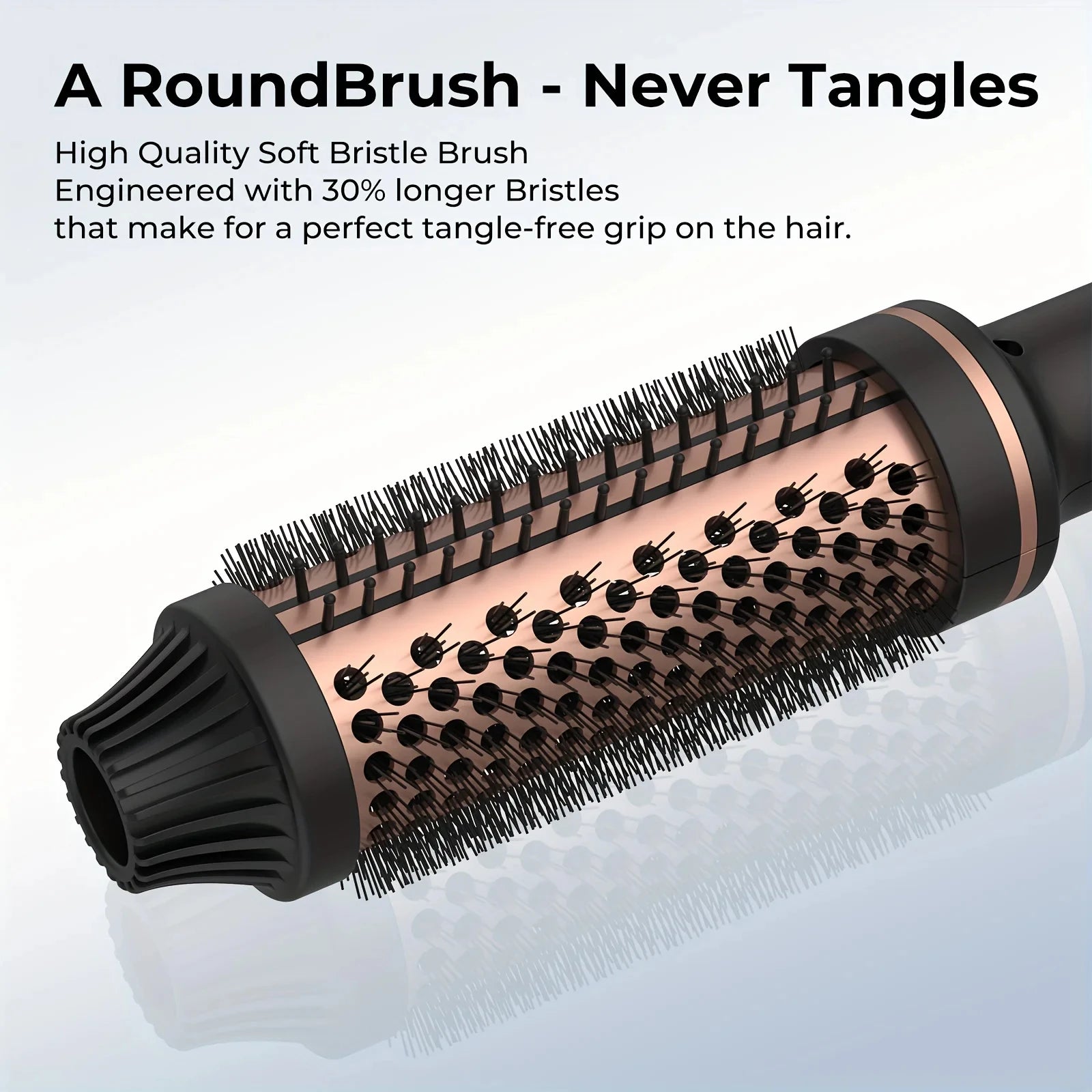 2-in-1 Hair Curler & Straightener Brush 💇‍♀️ Salon hair. Done at home. ✨
