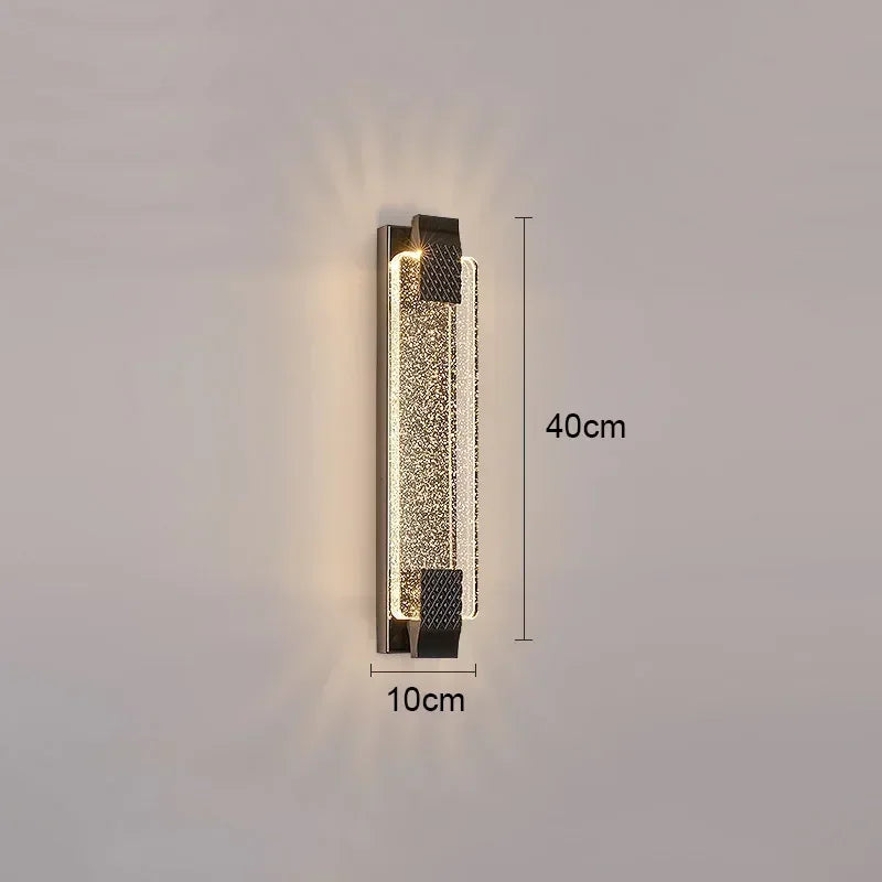Spain Crystal Modern LED Bubble Wall Lamp 110-220V
