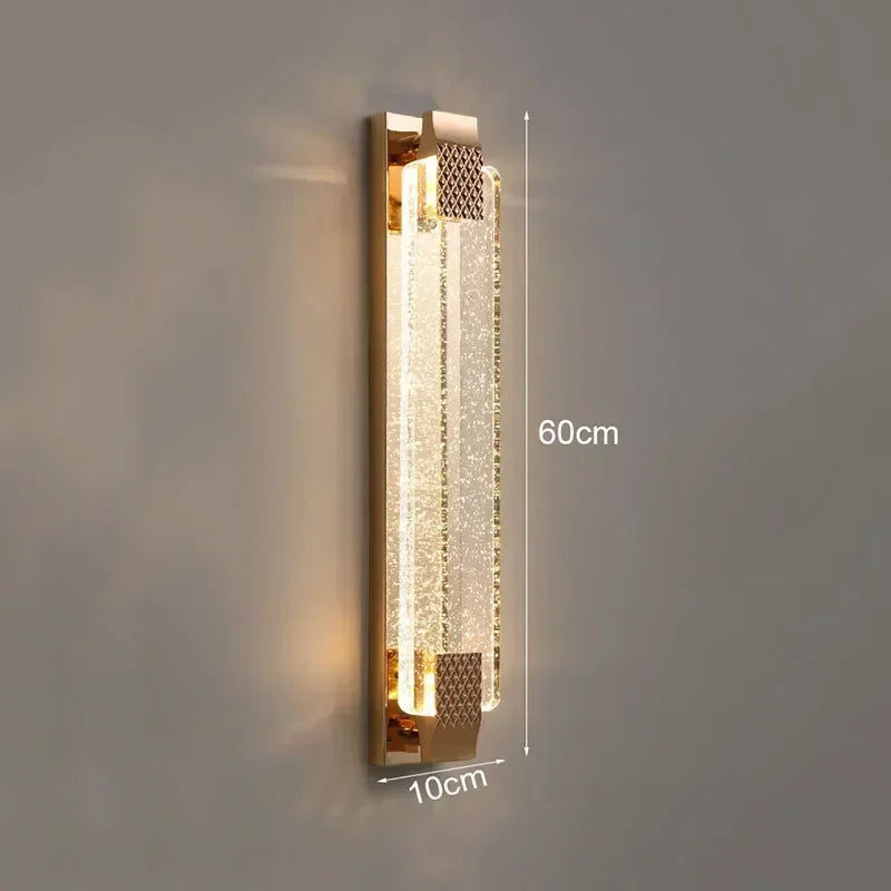 Spain Crystal Modern LED Bubble Wall Lamp 110-220V