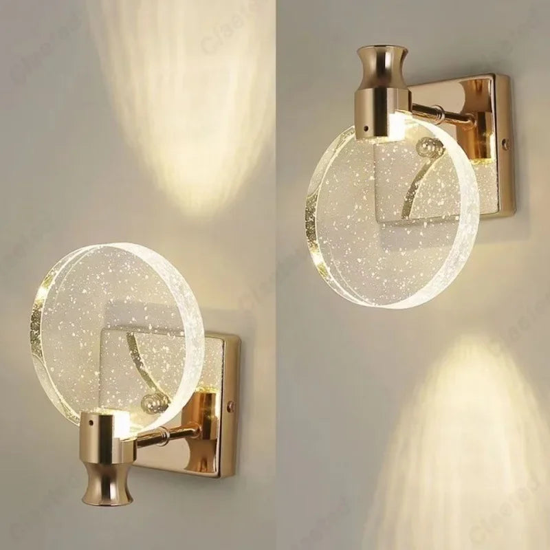 Crystal LED Wall Lamp 💡 Instant luxury. Any room. ✨