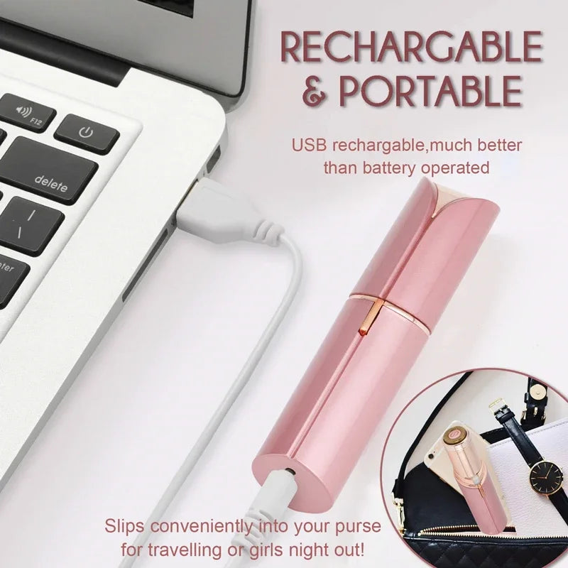 Lipstick Face Hair Remover 💄 Painless. Pocket-size. Perfect. ✨