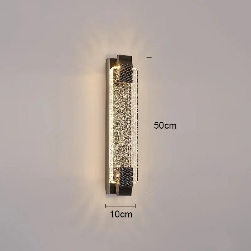 Spain Crystal Modern LED Bubble Wall Lamp 110-220V